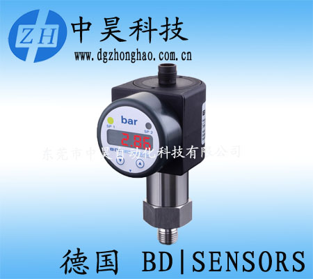 德國BD SENSORS帶數顯壓力開關DS 200